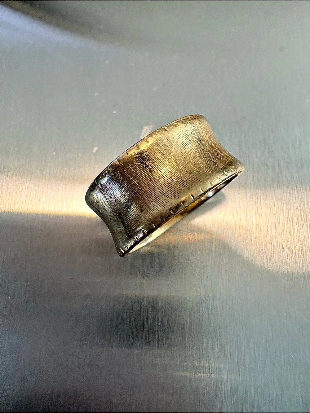 DAVID YURMAN Textured Ring in Gold